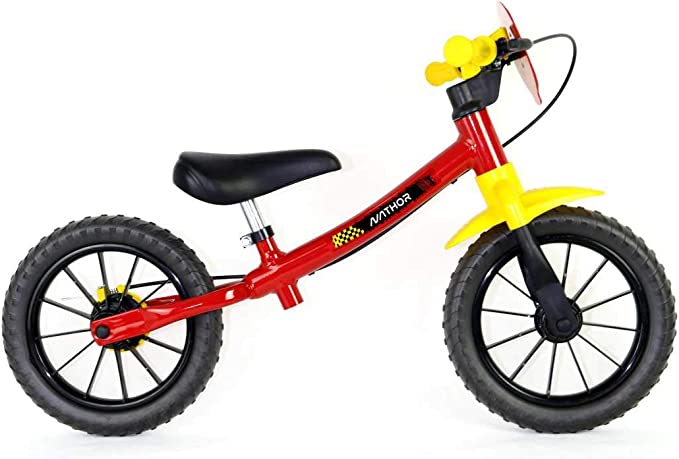 Bicicleta Balance Bike Multicor - Nathor. Imagem: Amazon